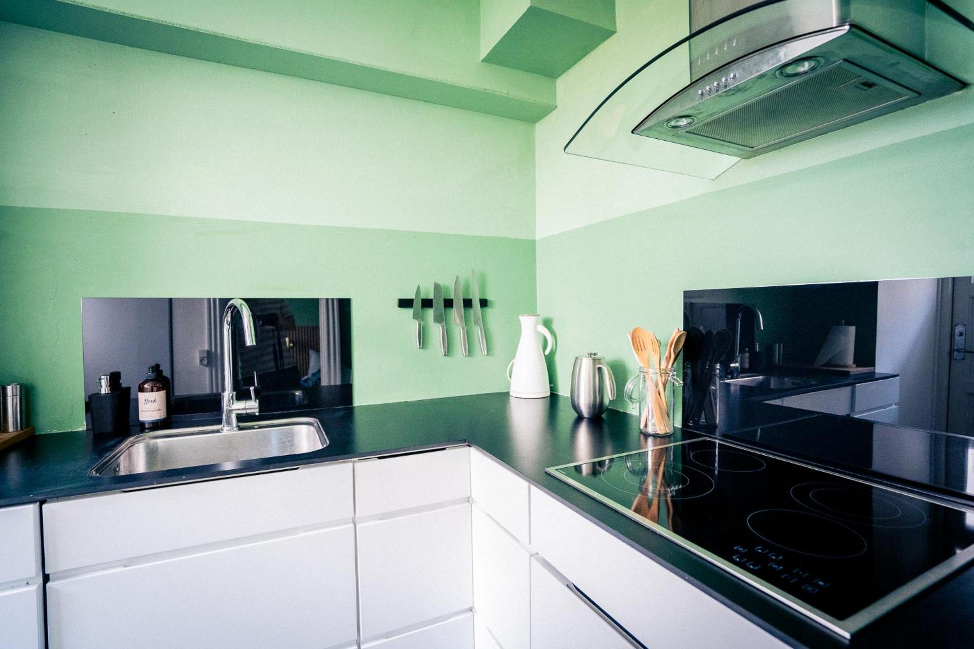 Spacious Green Apartment With Amazing Loft Kopenhag Dış mekan fotoğraf